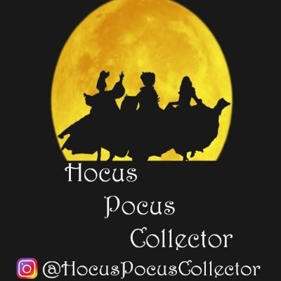 Find me on IG @ HocusPocusCollector! 
Just a girl who loves #HocusPocus and collects anything she can find related! Also an all around #Halloween lover.