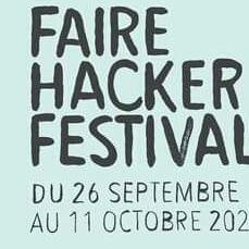 @Betamachinelab, Hackerspace @Chartres, organise le seul événement #Maker de la région : Festival @FaireHacker, du 26/09 au 11/10/2020 https://t.co/jhukM0bCvv