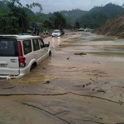 A countdown to CM Pema Khandu's NH415 Package A completion deadline.