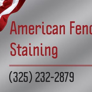 American Fence Staining