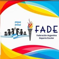 Federación Argentina Deporte Escolar (@fadearg) 's Twitter Profile Photo Federación Argentina Deporte Escolar (@fadearg) 's Twitter Profile Photo