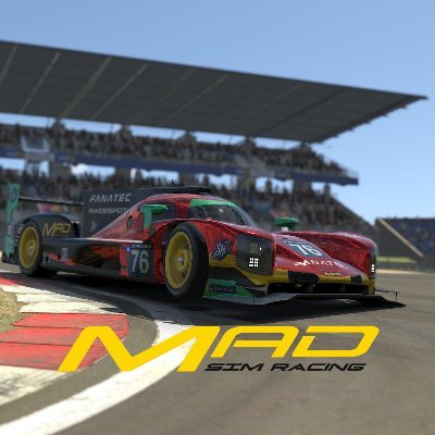 The Original MAD Sim Racing Team, competing on iRacing.
Supported by:
https://t.co/LQEQPmFfXn
https://t.co/NqQEPRhjka
https://t.co/LLpeVHIL3D