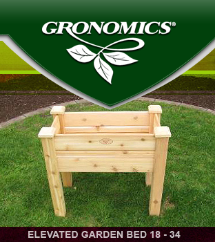 Ergonomically designed, unique 100% Western Red Cedar garden planters that offer tool-free assembly!