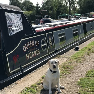 We are Philip Sarah and Luna the dog, we have started our narrow boat dream by clearing out our clutter and buying our boat follow us on our journey.