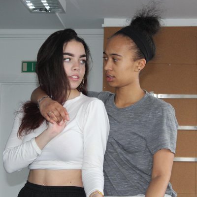 We are Ellie and Pia, currently making work about friendship, being biracal and hopefully not getting pregnant.
Made up of @eleannorrr and @richards_pia