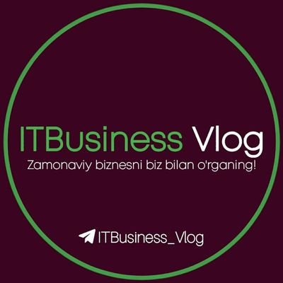 ITBusiness Vlog

-IT Business saytlari 
-IT Businessmenlari 
-IT Dasturlari
-IT Tadbirlari va uchrashuvlari
-IT Loyihalar