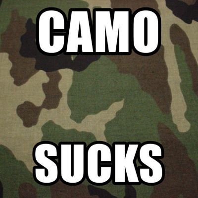 Camo sucks. Count your blessings, things can change in an instant

https://t.co/RsjtKcIJoE 

32221

tinyurl = a free bitcoin faucet ~ @freebitco.