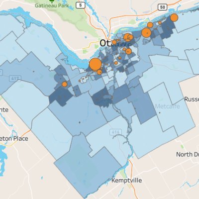 Ottawa Neighbourhood Solutions | Solutions de quartiers d'Ottawa. #Data on #neighbourhoods to support planning & decision-making in #OttCity.