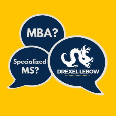 The official Twitter feed for #Drexel University's #LeBow College of Business Graduate Programs! Contact: lebowgrad@drexel.edu