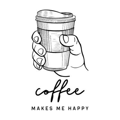 Coffee makes me happy tees