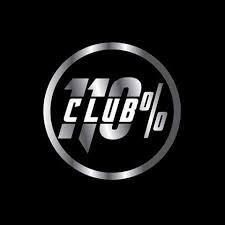 Be the best YOU every day of the week. 10% Friends. 10% Family. 90% You.
#110CLUB #WeOn