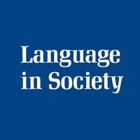 Language in Society(@Language_In_Soc) 's Twitter Profile Photo