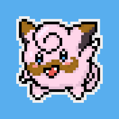 ▫️Teeny tiny pixel art
🎨Twitch emotes, Animal Crossing designs
🎮 Game streaming cameos
♂️ He/him/Clefairy