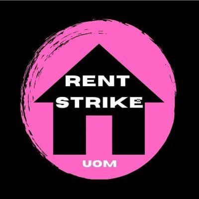 University of Manchester Rent Strike. Run by angry UoM students for angry UoM students. DMs open