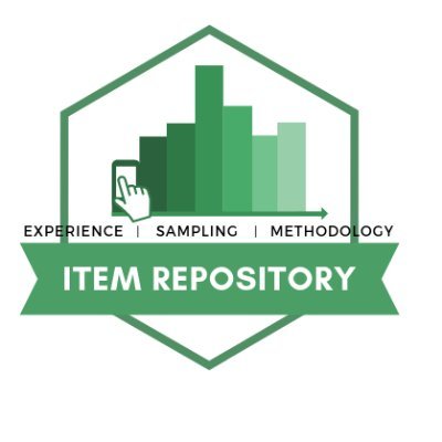 The Experience Sampling Method (ESM) Item Repository is an #OpenScience project to increase transparency & quality in ESM research. https://t.co/fbP2EmsPqJ