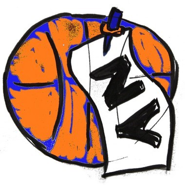 I write whenever the blue & orange are at MSG... or on the road. Part of the Chadwick basketball project. Go Knicks!