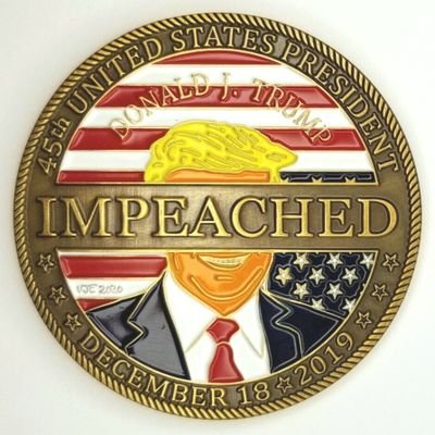 Protest art series est 2018

Created to counter the coins from the WH gift shop, we commemorate the facts of Trump's corruption. A portion of every sale donated