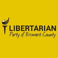 Libertarian Party of Broward County (@lpbroward) 's Twitter Profile Photo Libertarian Party of Broward County (@lpbroward) 's Twitter Profile Photo