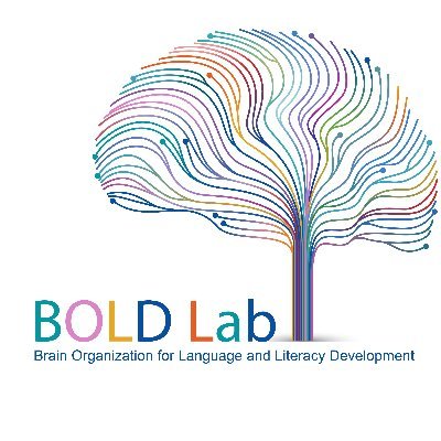 Brain Organization for Language+Literacy Development (BOLD) lab at the University of Toronto @OISEUofT, led by Dr. Kaja Jasińska (@Kaja_Jasinska)