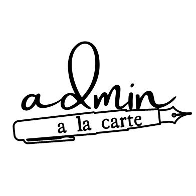 Admin services for the way YOU do business. Check us out to learn how we can help your business thrive on insta @admin.a.la.carte