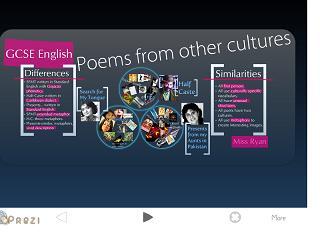 Here to help all GCSE students revise for their English Exam!
Click on our link for a great video about the cultures poetry - make sure you register and vote!