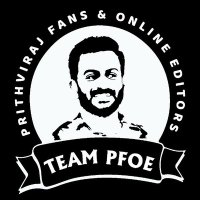 Prithviraj Fans & Online Editors(@PfoeOfficial) 's Twitter Profile Photo