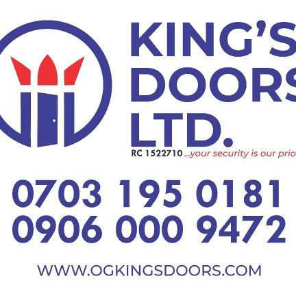 CEO of ogidi king Nigeria LTD (KINGS DOORS) Business, in to property department!!!!! ☀♥☂☎ 07031950181