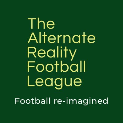 This is the official Twitter feed for The Alternate Reality Football League, a place where football takes on a different dimension...