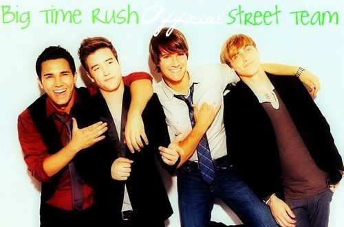 Big Time Rush's Official Street Team! We are Taylor, Krissie, Megan, Claudia and Meghan. 
Make sure you buy Big Time Rush's album, BTR on iTunes!