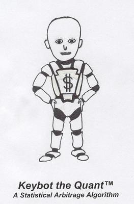 Keybot the Quant™ is a statistical arbitrage algorithm, or, more simply, a stock market timing model.