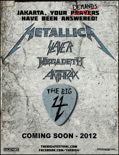 TheBig4FC_ID's profile picture. Indonesia Big Fans of The Big Four  @Megadeth @Metallica @Slayer @Anthrax