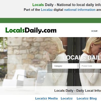 Locals Daily - https://t.co/GICqMBQifC - National to local information listings and local information categories.
https://t.co/ITDsKpYKCh https://t.co/t54Ff4A3vy