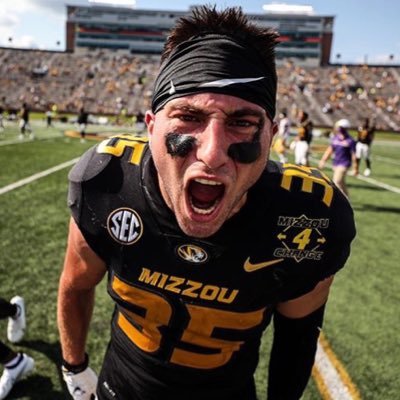 MASONPACK35's profile picture. Former Safety for Mizzou Football🐯          Medical Sales