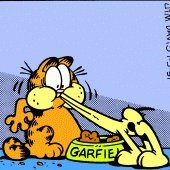 Garfield comics but the punchline is vore. Submissions open.