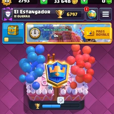 Jugador de ladder y competitivo de Clash Royale, player for @ssinfectedg 🇦🇷 and @coliseumRoyale_ 🇵🇾. Top Argentina🇦🇷 y top4000 del mundo🏅🌏
+6797 PB