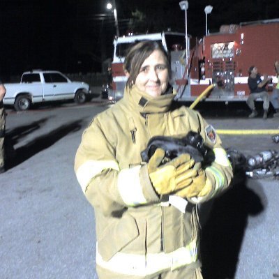 retired professor of communications, English, psychology; veteran of U.S. Army and U.S. Navy (served in both branches). Certified volunteer firefighter.