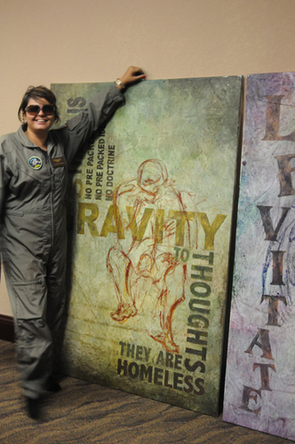 AnkitaZeroG's profile picture. First woman in the world to paint in zero Gravity