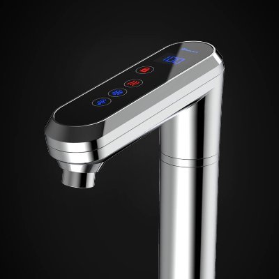 Our UK designed and assembled Boiling, Chilled and Ambient/Sparkling Taps. Eliminate limescale and produces probably the purest water on the planet.
