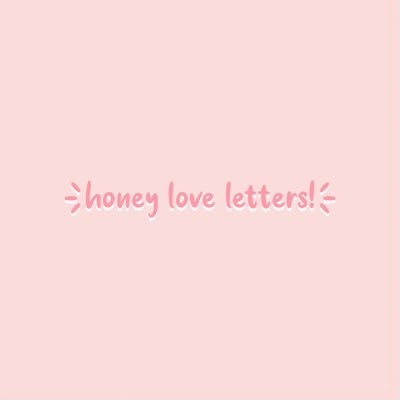 honeyloveclub's profile picture. writing letters for you from your favorite characters!