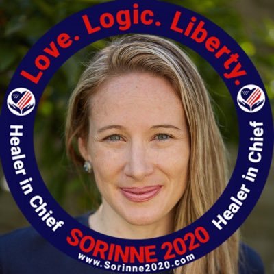 🇺🇸 2024 Voluntarian Party POTUS Nominee  - Love, Logic, and Liberty for ALL 💜💜💜 #BigHeart #smallgov #Human #HealerInChief #Sorinne2020