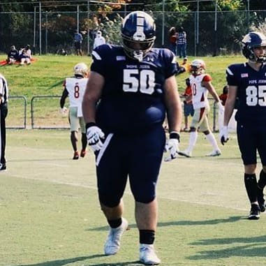 Pope John XXIII 
co 2022
6'4 380lbs Offensive Guard
Email: orland521@student.popejohn.org