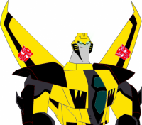 Parents: @SG_TFA_Streaker & @Pinkiebot Faction: Autobot Weapons: Missiles & Null Rays Exterior: Yellow like Sunstreaker Alt Mode: Harrier Jet