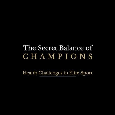 This new book explores the health challenges elite athletes might face during/after their career. Based on medical chapters & reflections of 32 champions