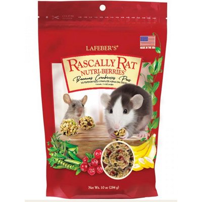 Maker of Rascally Rat Nutri-Berries, a new food for our amazing pet rats.