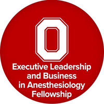 @OhioStateMed Executive Leadership & Business in Anesthesiology fellows earn leadership training and an @FisherOSU Executive MBA as clinical anesthesiologists