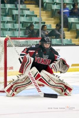 Goalie.  6'4 190 lbs; 2021 SJHL La Ronge Ice Wolves; 2020 Cariboo Cougars Major Midget;2019-Cariboo Major Midget & Team Yukon CWG,2018-Cariboo Minor Midget;