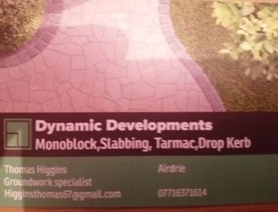 Highly experienced in all aspects of groundwork and tarmac. Monoblock, Slabbing, Kerbing, Artificial Grass, Decking,Fencing and Tarmac. Free quotes for all work