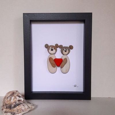 Handcrafted gifts with #pebbles, #sea #glass, #seashells for your loved ones and for every special person in your life.