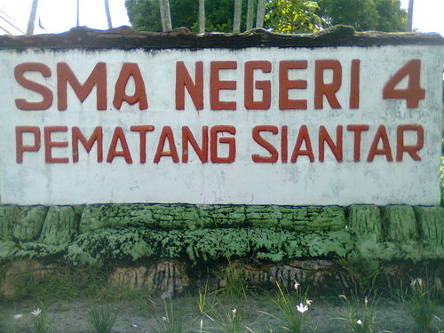 The 1st and Official Twitter Account of SMA Negeri 4 Pematangsiantar. SMA 4 Jaya, Satu untuk Selamanya.