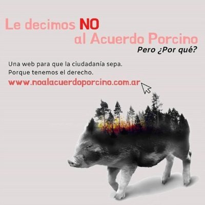 #NOALACUERDOPORCINOCONCHINA